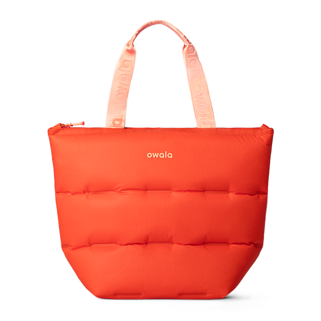 The Puffer Insulated Tote - Meet your two-way sip.