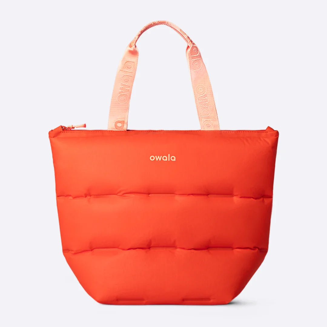 The Puffer Insulated Tote - Meet your two-way sip.