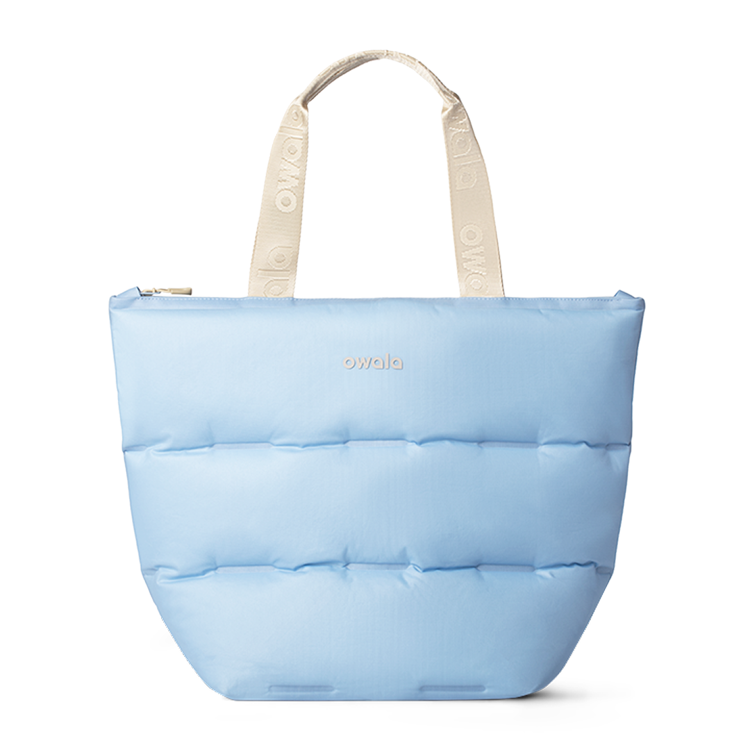The Puffer Insulated Tote - Meet your two-way sip.
