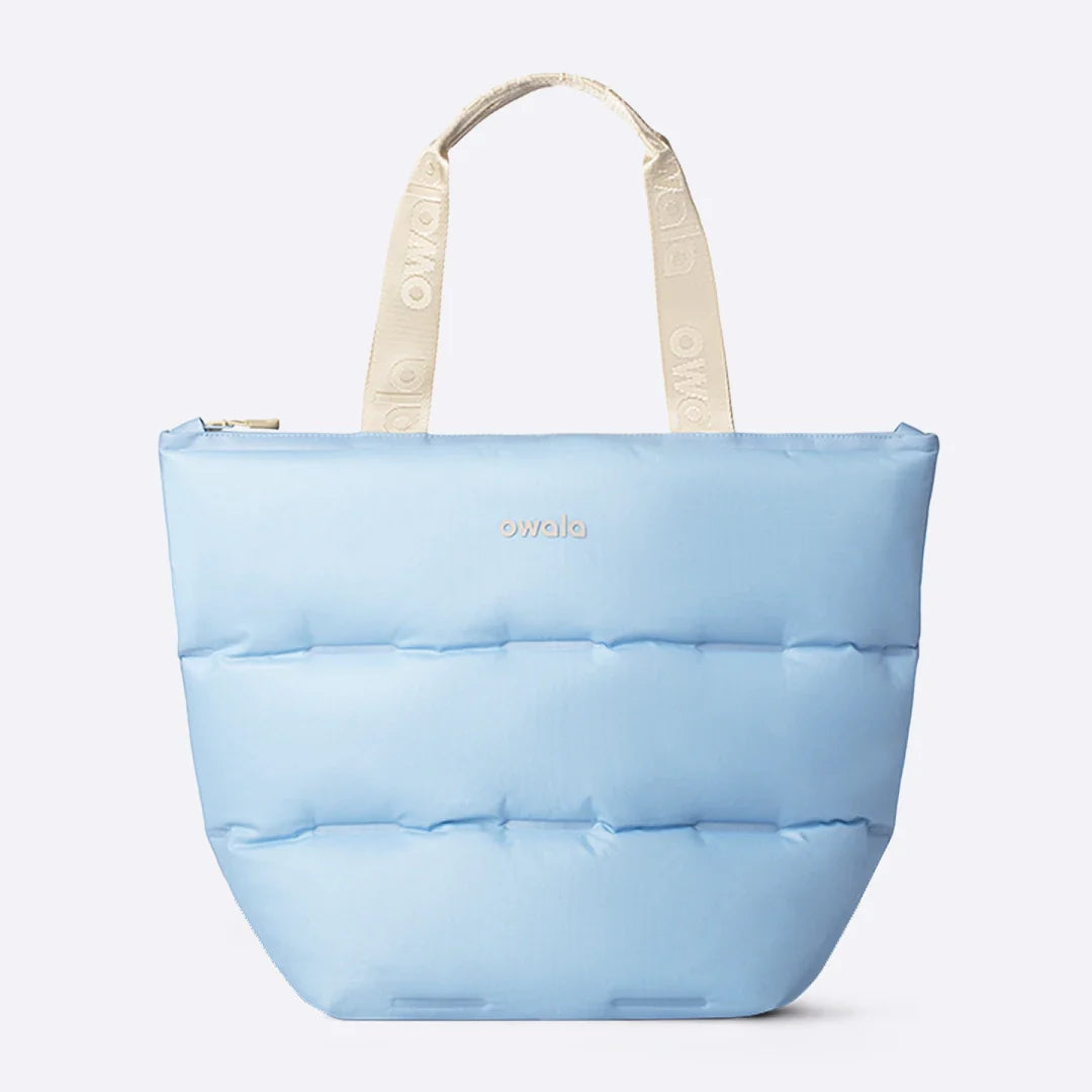 The Puffer Insulated Tote - Meet your two-way sip.