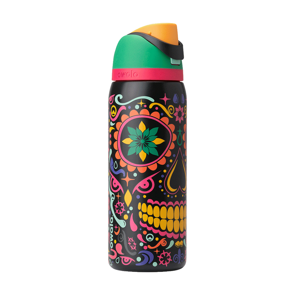 Sugar Skull - Your bottle comes along.